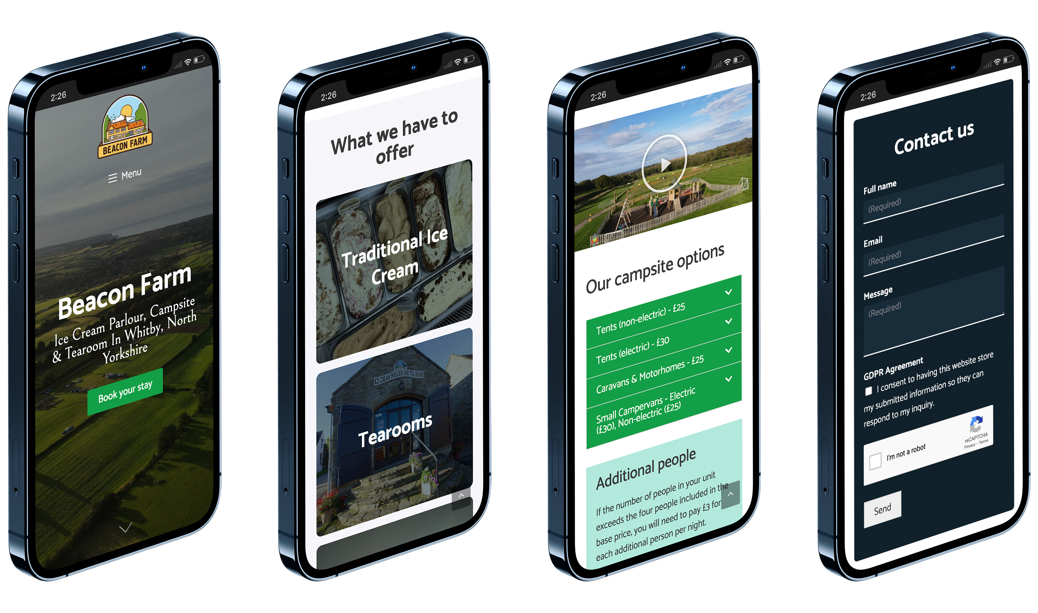 Beacon Farm iPhone Mockup