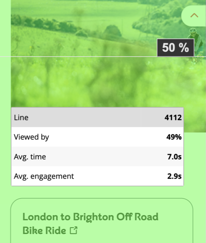 Mobile scroll map